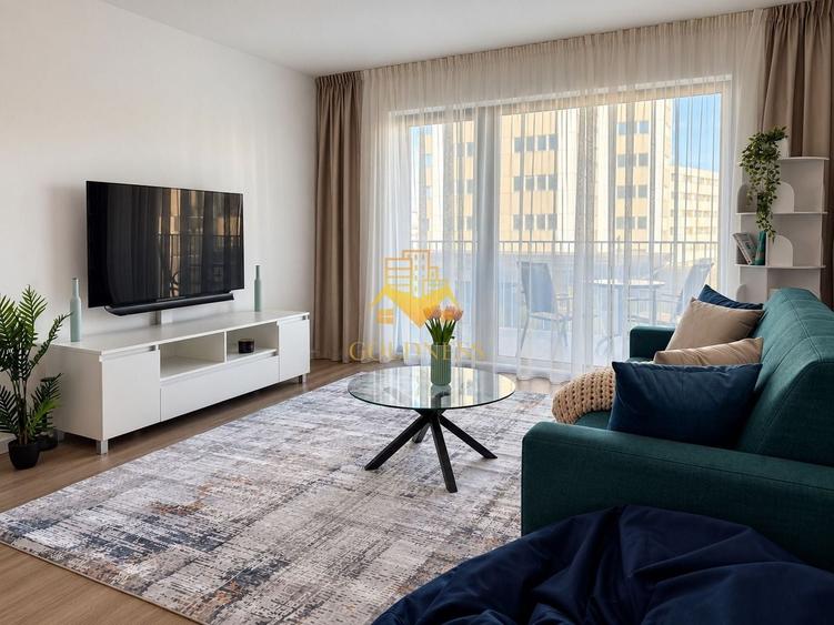 Apartament cu 2 camere semidecomandat, mobilat în Semicentral