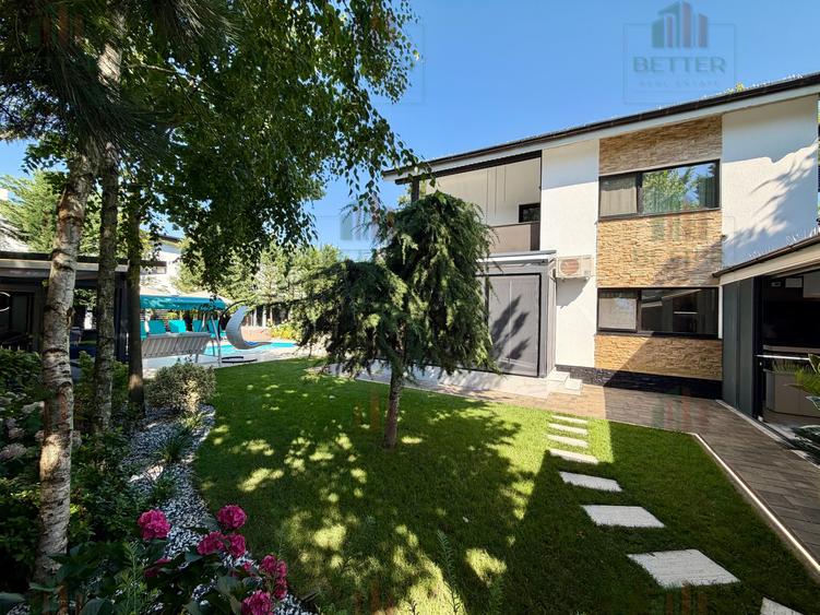Casă premium P+1E+M cu piscină, bar și curte spectaculoasă | 648 mp tere Berceni - 3