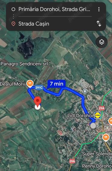 Teren de 9600 mp, în Central