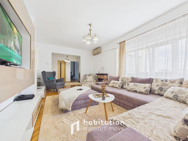 Apartament cu 4 camere semidecomandat, mobilat în Elisabetin