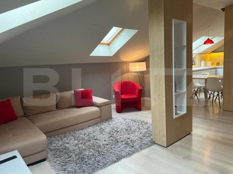 Apartament cu 2 camere decomandat, mobilat în Nord