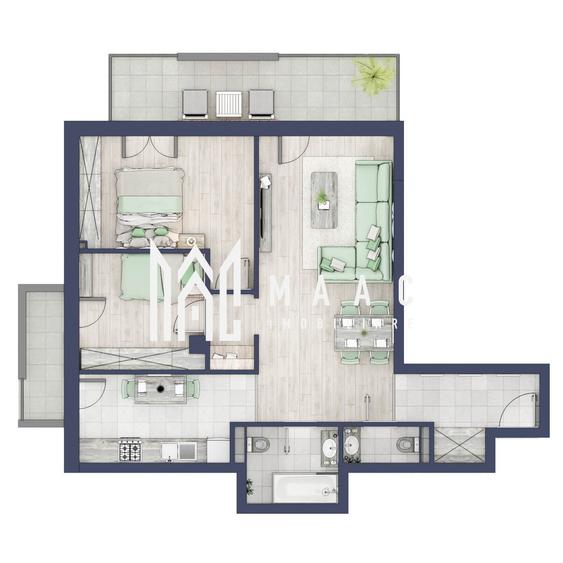Apartament cu 3 camere în Turnișor