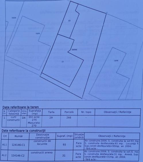 Casă cu 2 camere cu Teren 275 Mp în Pantelimon
