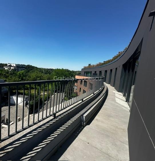 Apartament 4 camere, terasa 217 mp, garaj - Prima închiriere - Zoo Baneasa