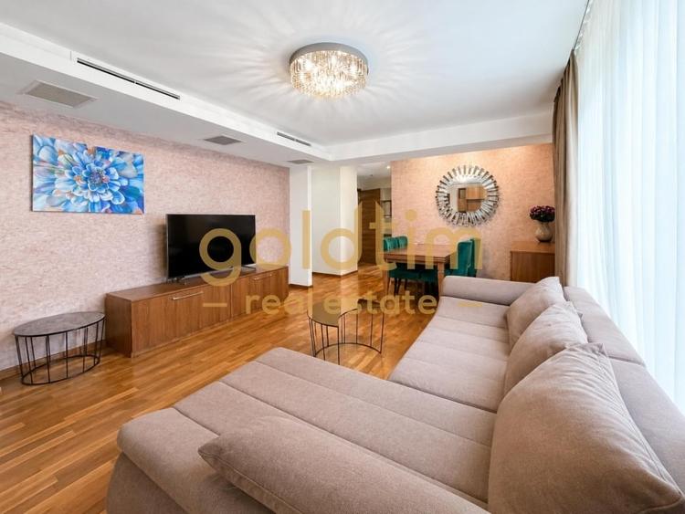 Apartament cu 3 camere semidecomandat, mobilat în Herăstrău