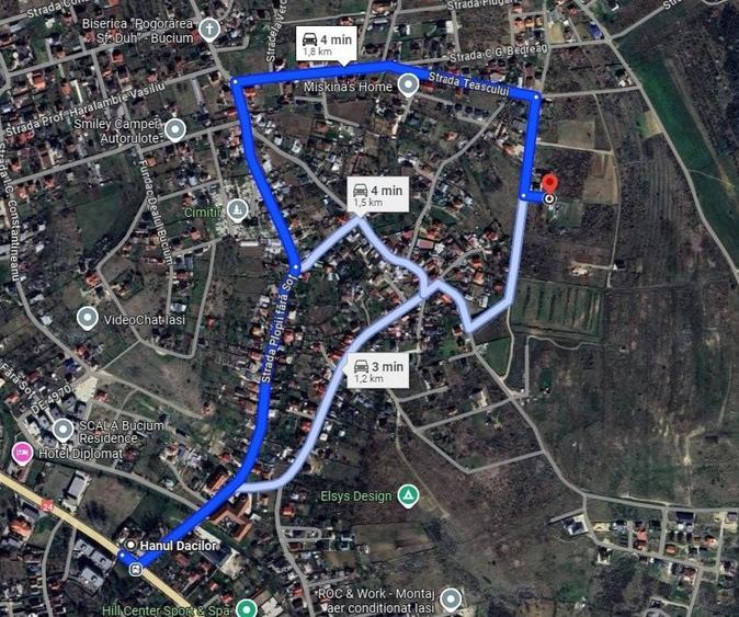 Teren de vanzare zona Bucium Plopii fara Sot - 7