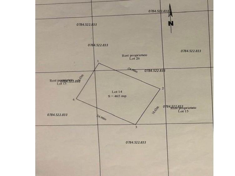 Teren intravilan 465 mp aproape de soseaua principala Berceni - 1