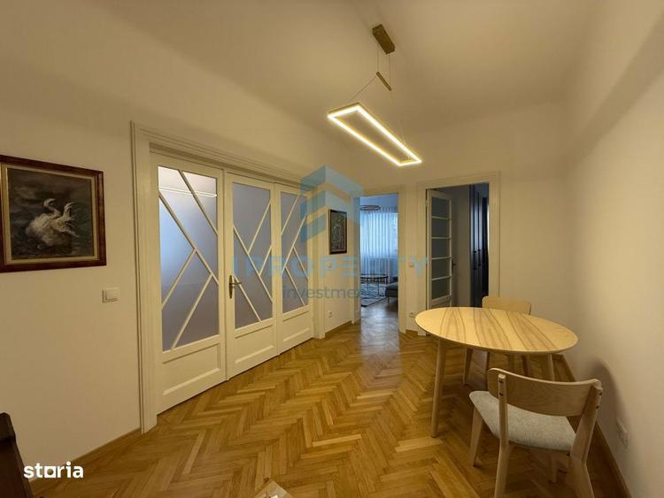 Apartament cu 3 camere, mobilat în Universitate