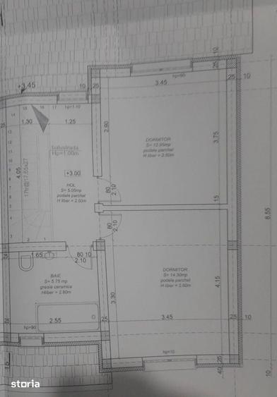 Casă cu 4 camere cu Teren 250 Mp în Moșnița Nouă