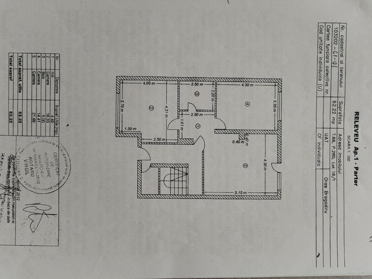 Apartament cu 3 camere decomandat în Clinceni