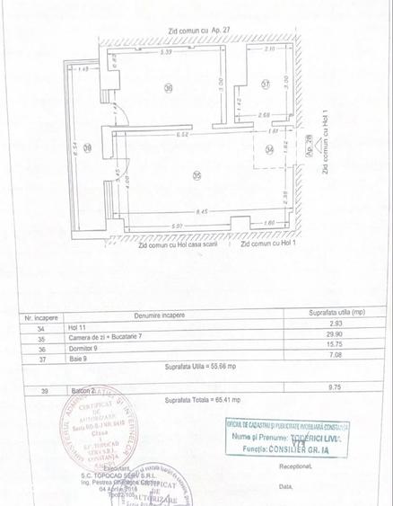 Apartament cu 2 camere în Central