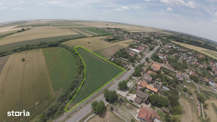 Teren de 8000 mp, în Exterior Vest