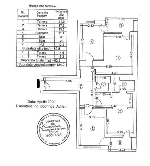 De inchiriat: apartament 3 camere Cloud 9 Pipera | Floreasca | Parcare - 4