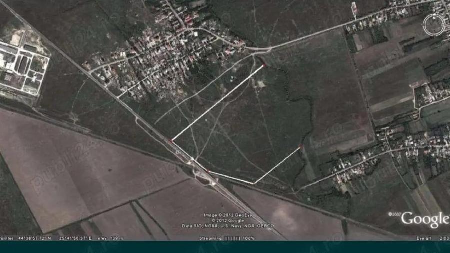 Teren de 150000 mp, în Răcari