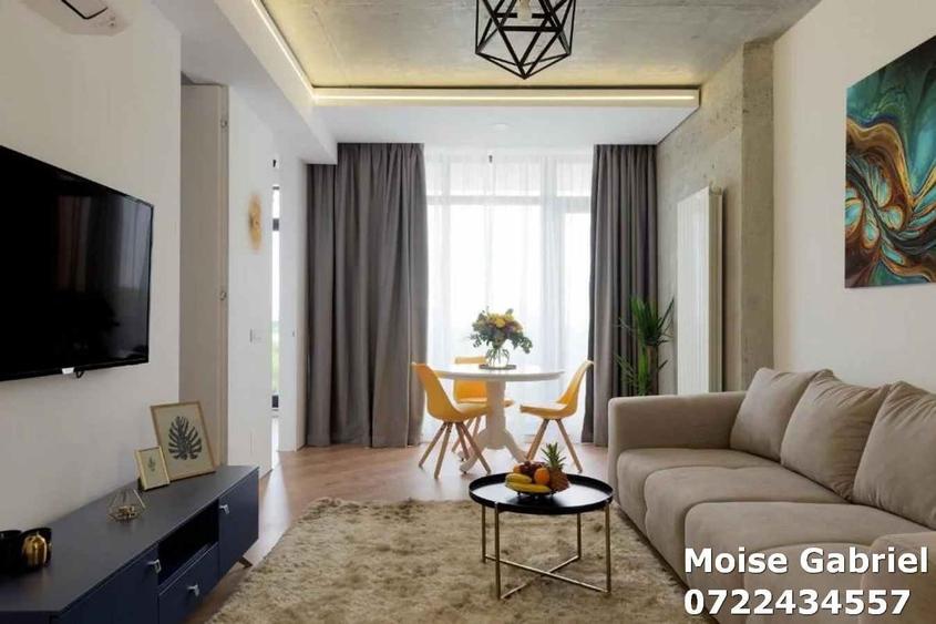 Apartament cu 2 camere semidecomandat, mobilat în Barbu Văcărescu — fotografia 1