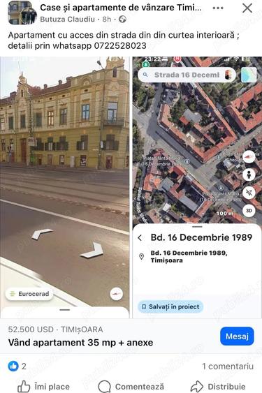 Spațiu comercial, de 35 mp, în Central