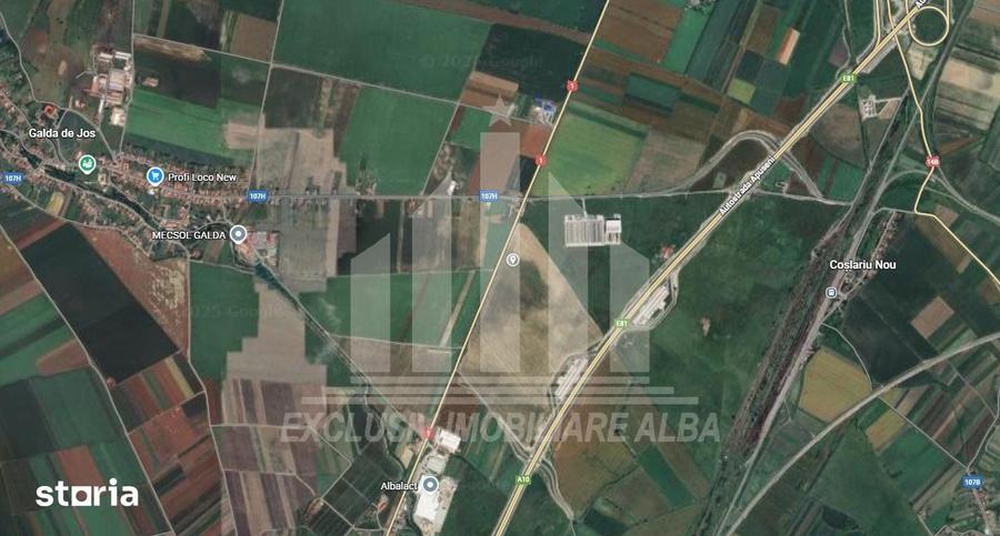 Teren de 9100 mp, în Galda de Jos
