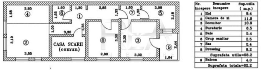 Apartament cu 3 camere decomandat în Rahova — fotografia 1
