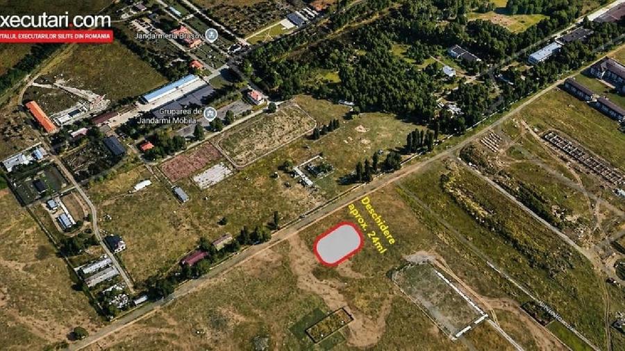 Teren agricol intravilan de 1000 mp, în Tractorul