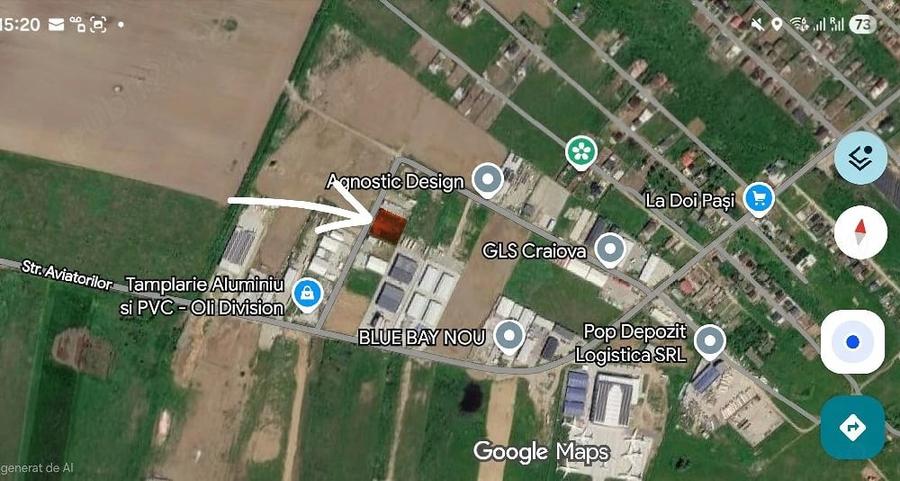 Teren de 2000 mp, în Ghercești