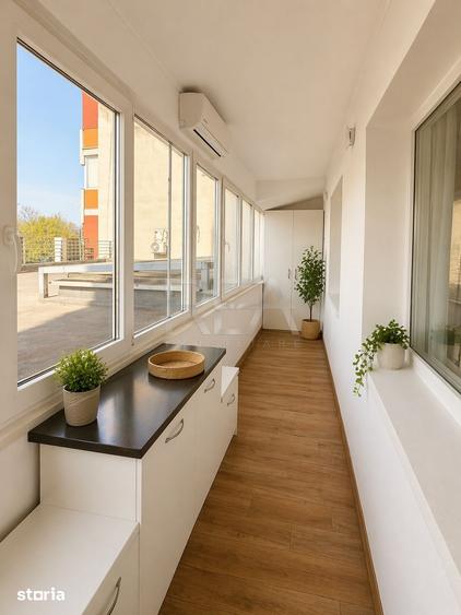 Apartament cu 3 camere decomandat, mobilat în Tei