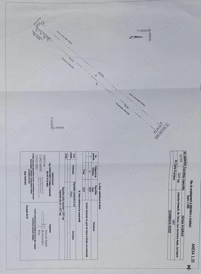 Teren de 2257 mp, în Brășăuți