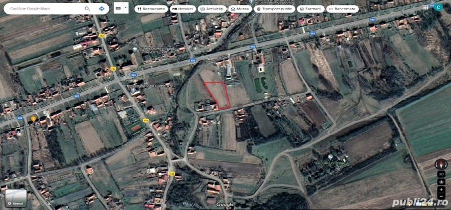 Teren de 3000 mp, în Sinersig