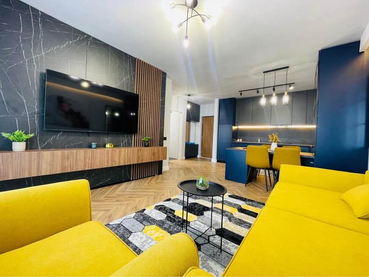 Apartament cu 2 camere semidecomandat, mobilat în Florești