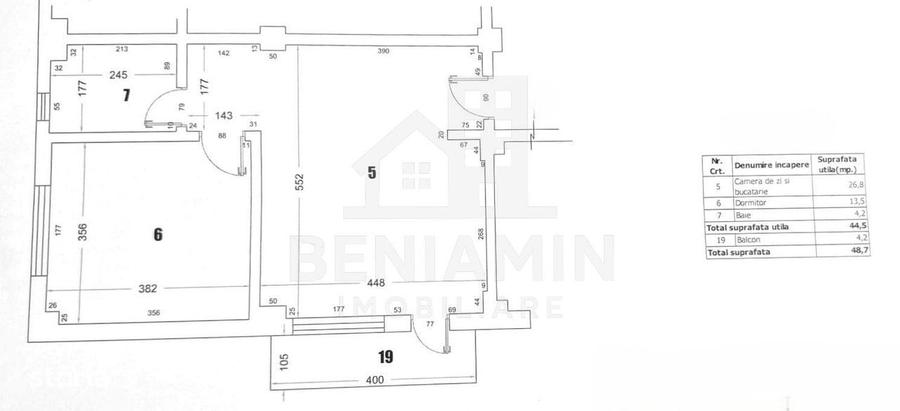 Apartament doua camere - loc parcare - 49MP - Parter - Panoramic - 4