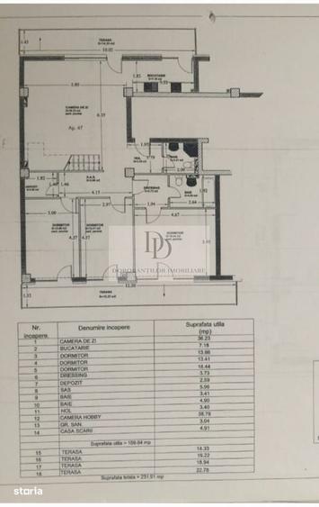 Apartament cu 4 camere în Bună Ziua
