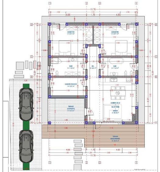 Casă cu 3 camere cu Teren 700 Mp în Cristian