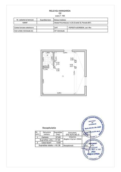 Casă cu 4 camere cu Teren 71 Mp în Sud