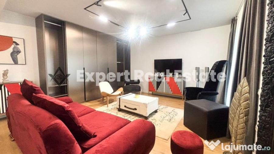 Apartament cu 2 camere semidecomandat, mobilat în Tunari
