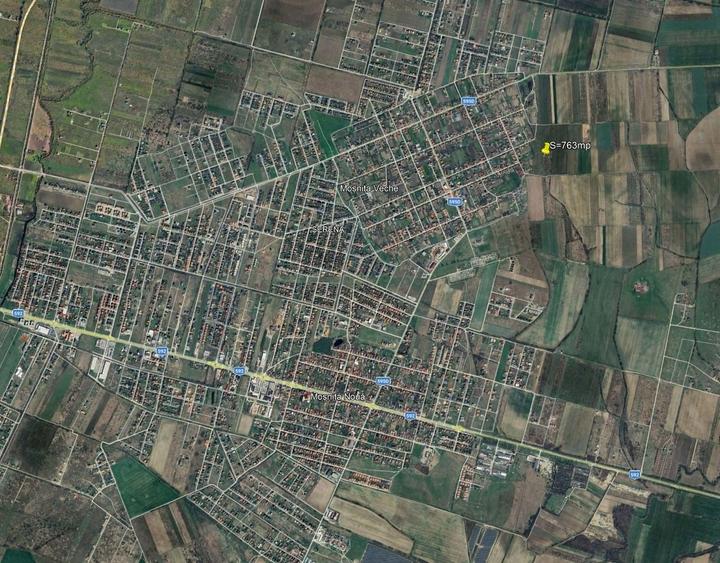 Teren Construcții intravilan de 737 mp, în Moșnița Veche