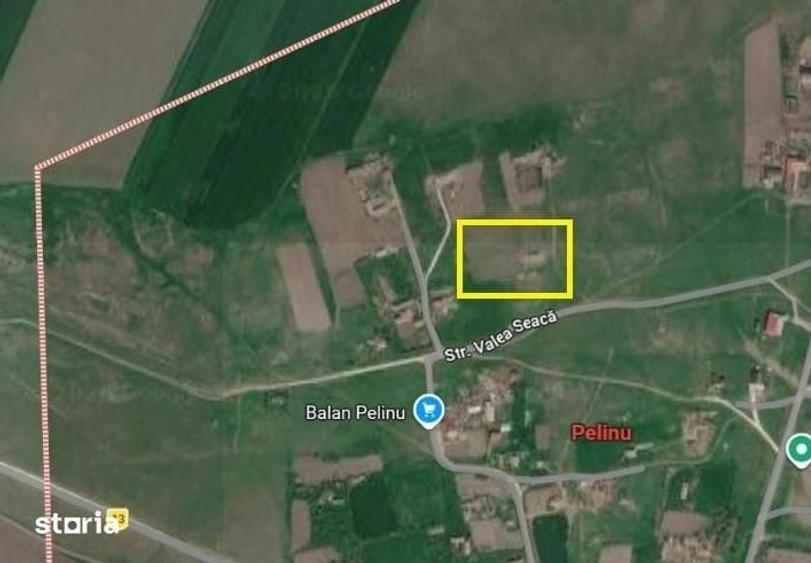 Teren de 3882 mp, în Comana