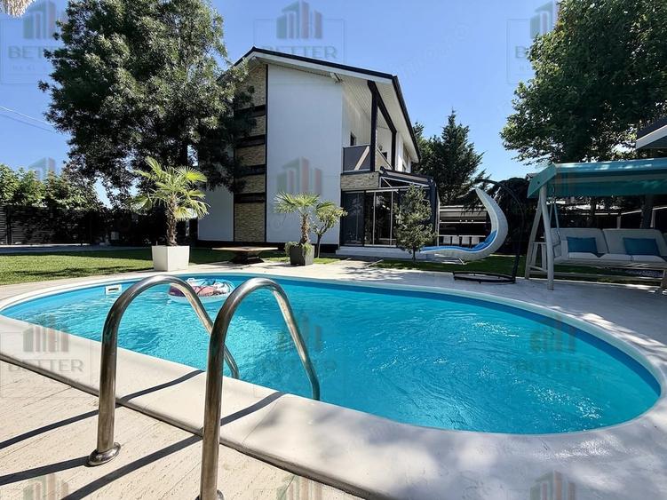 Vila premium P+1E+M cu piscina, bar ?i curte spectaculoasa | 648 mp teren | Comuna Berceni - 14