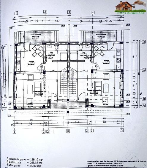 Casă cu 3 camere în Valea Adâncă