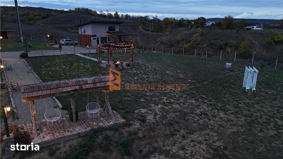 Casă cu 2 camere cu Teren 1700 Mp în Vernești