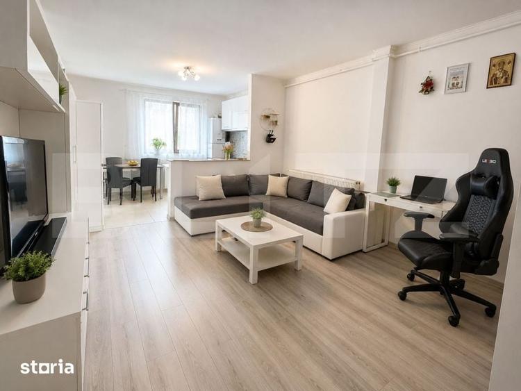 Apartament 2 camere, 52 mp, balcon, parcare, zona Stejarului - 2