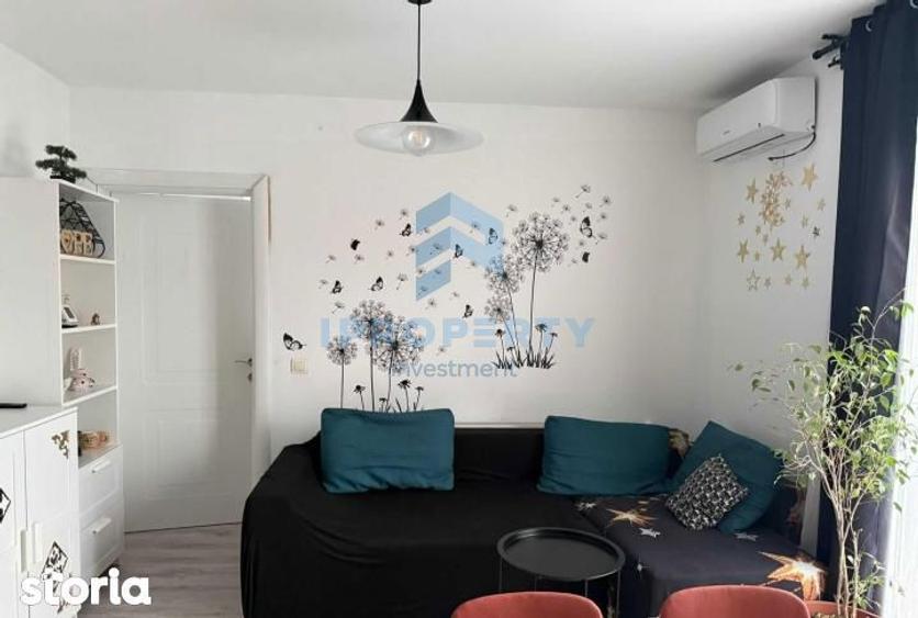 Apartament cu 2 camere, mobilat în Tunari