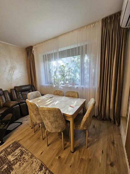 Apartament cu 3 camere semidecomandat, mobilat în Băneasa