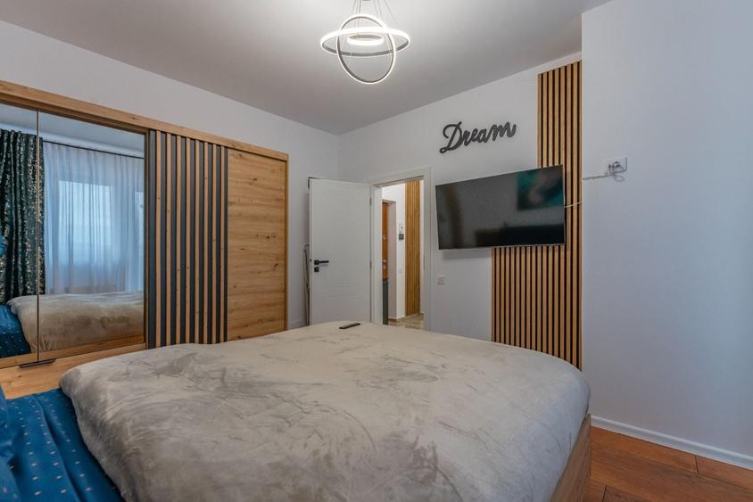 Apartament cu 2 camere decomandat, mobilat în Nord