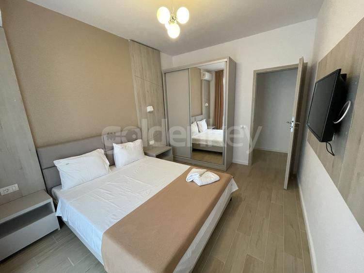 Apartament cu 2 camere semidecomandat, mobilat în Nord