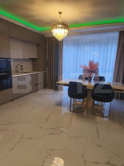 Apartament cu 3 camere decomandat, mobilat în Exterior Nord