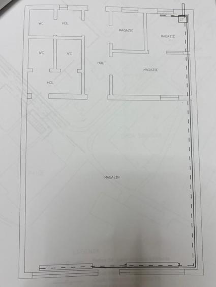 Spațiu comercial, de 105 mp, în Podu Roș