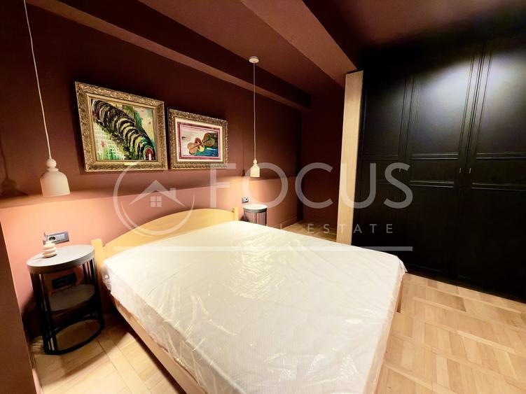 Apartament cu 3 camere semidecomandat, mobilat în Calea Victoriei