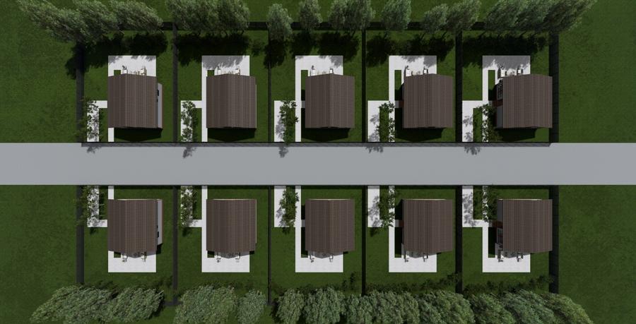 Casă individuală cu 3 camere cu Teren 500 Mp în Comana