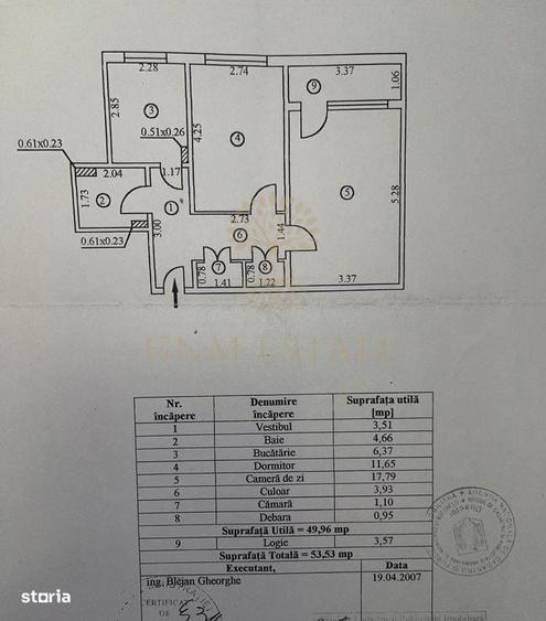 2 Camere | Centrala Proprie | Metrou Dristor - 10