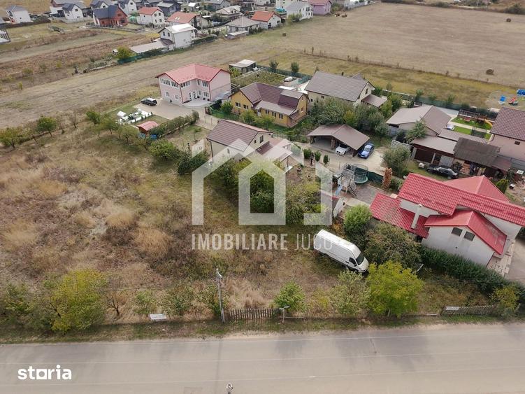 Teren de 1158 mp, în Jucu