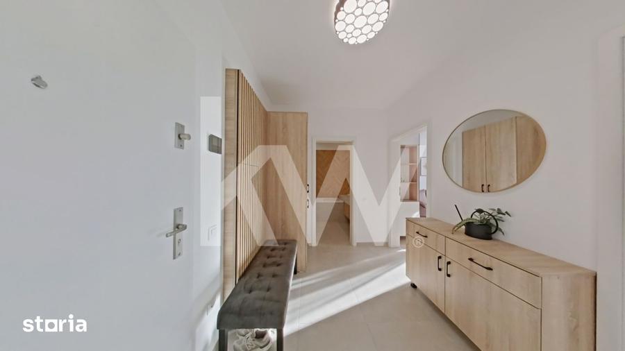 Apartament cu 2 camere decomandat, mobilat în Tractorul